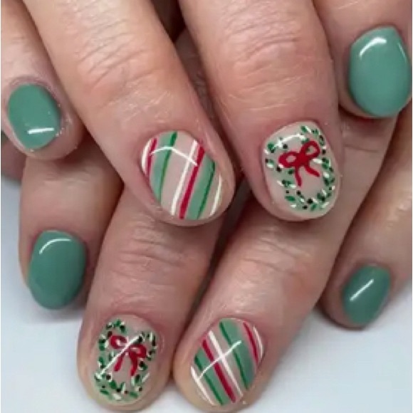 Other - 3 for 2. Cute Christmas press on nail kit
